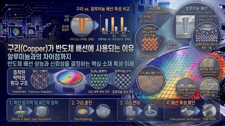 구리가 반도체 배선에 사용되는 이유 썸네일